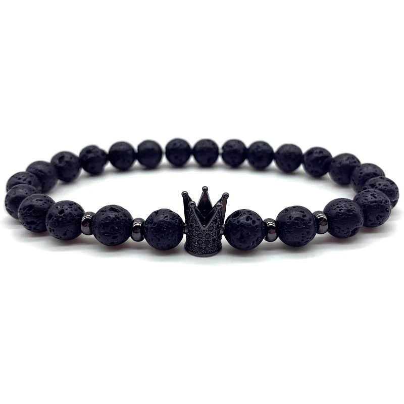 Pulseira de charme da coroa luxuosa — foto 1