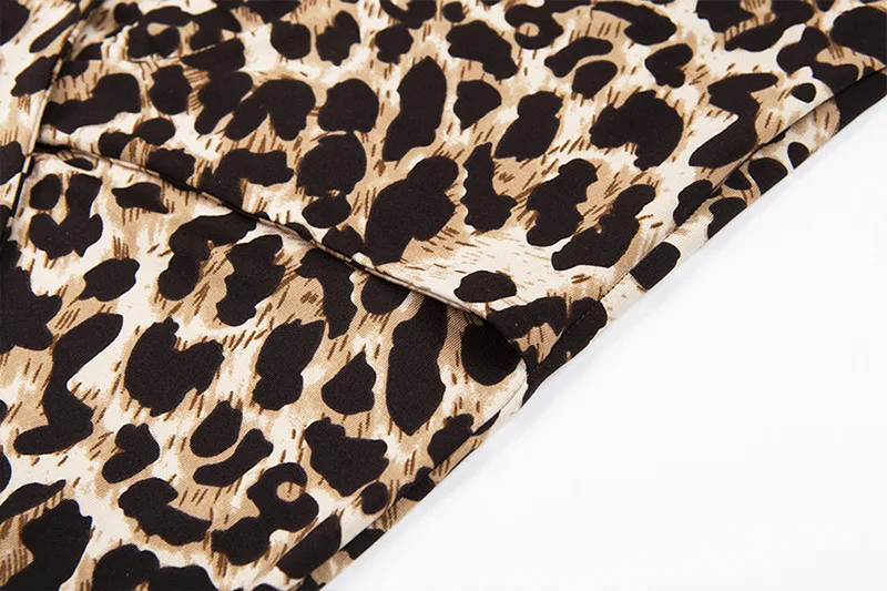 Title 19, Tuta sportiva leopardata da donna Primavera, fi...