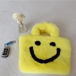 Bolsa Mensageiro de Ombro de Grande Capacidade para Meninas Fofas em Pelo de Coelho Moda Ideal para Levar Tudo com Estilo — foto 21