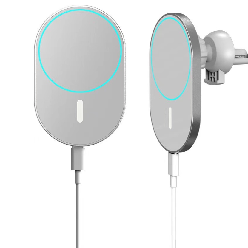 Title 5, 15W Wireless Charging Mobile Phone Bracket. Con...