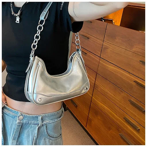 Title 6, Bolsa de ombro elegante, simples, estilo ociden...