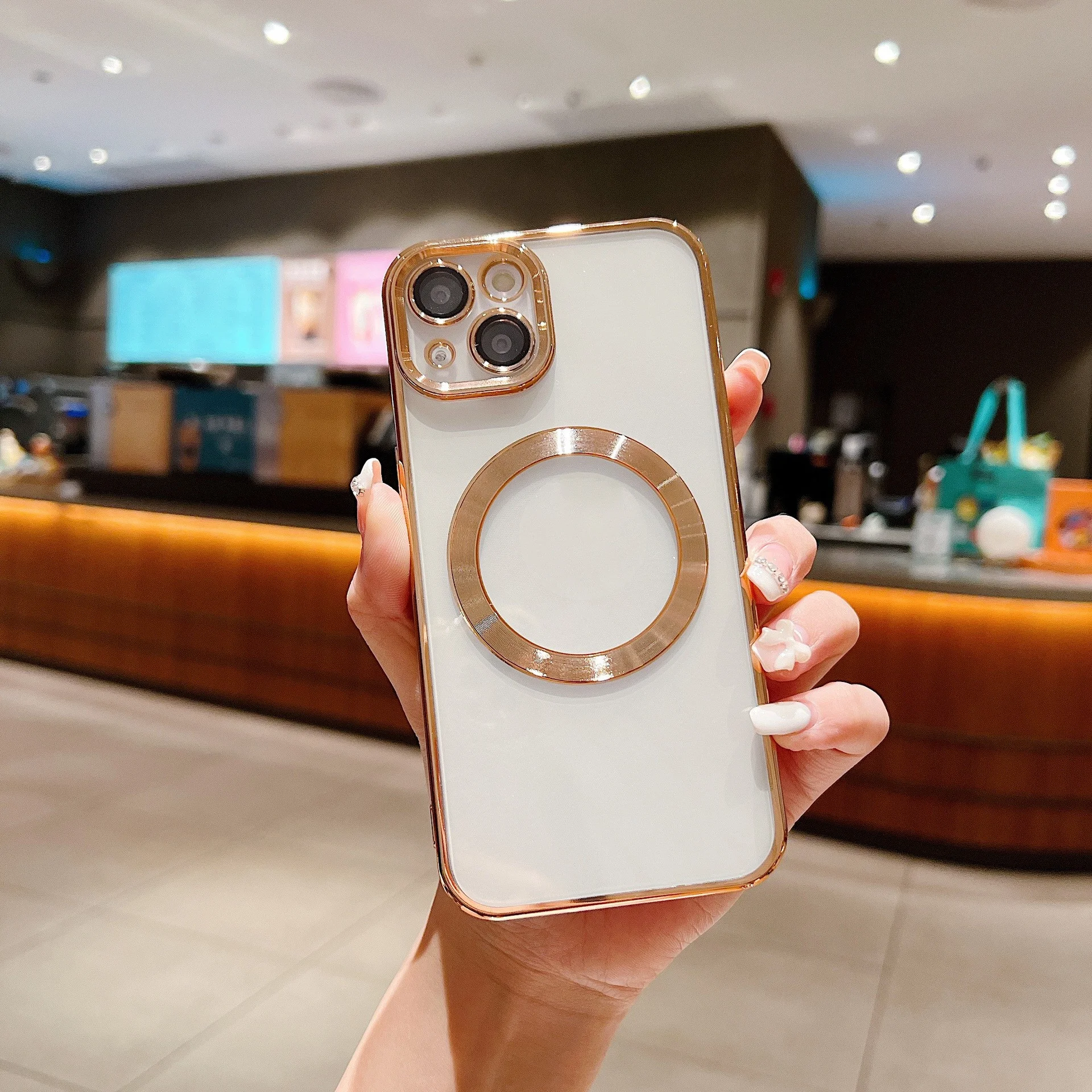 Title 5, Electroplated Magnetic Transparent Soft Shell P...