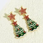 Christmas Tree Earrings