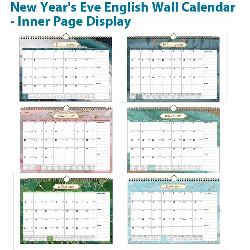 English Version Calendar Countdown Wall Hanging, a simple and effective way to track important dates, easy to read, and — photo 5