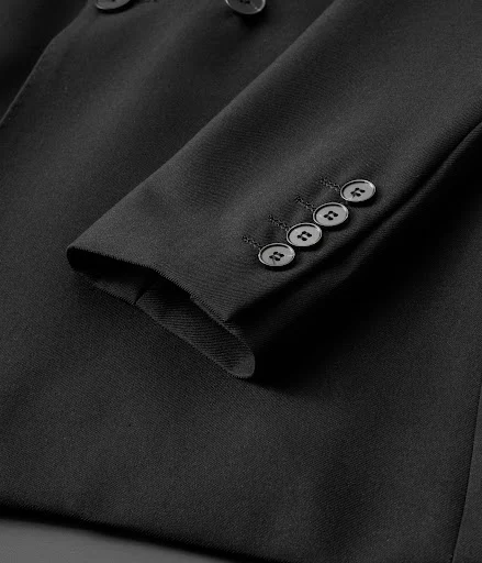 Title 10, Blazer casual slim fit inglês, abotoamento simp...