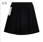 USA maat L dames halfrok met hoge taille, paraplu-rok, geplooid, zomerjurk. Stijlvol en comfortabel voor de zomer. — foto 8