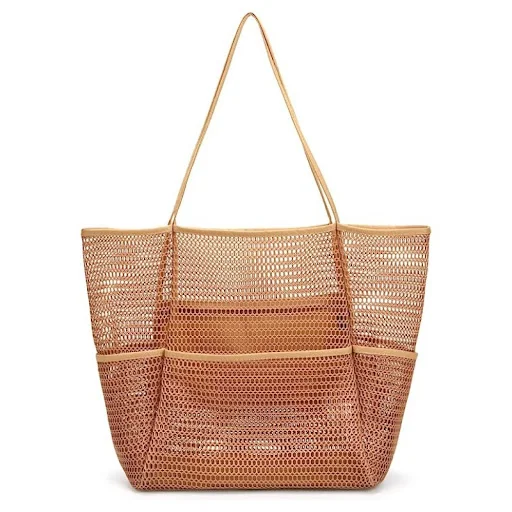 Title 2, Portable Travel Beach Bag Shoulder Handbag Spac...