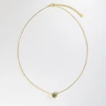 Colar com Pingente de Diamante Retro Feminino Moda Versátil Joia Acessório Presente Elegância Clássica Brilho Sofisticado — foto 7
