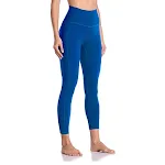 Brzoskwiniowe spodnie do jogi z wysokim stanem i kontrolą brzucha. Legginsy sportowe fitness dla kobiet. Wygodne i stylowe. — zdjęcie 1
