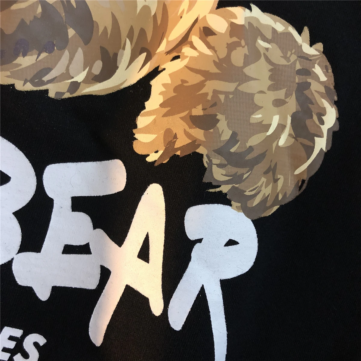 Camiseta de manga curta solta para casais Magic Bear Ins — foto 4