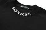 Embroidered Neckline T-shirt Casual Top for Men. Comfortable everyday wear. Stylish design with embroidered details. Per — photo 12