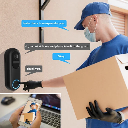Title 12, Smart Visual Doorbell with Monitoring Intercom ...