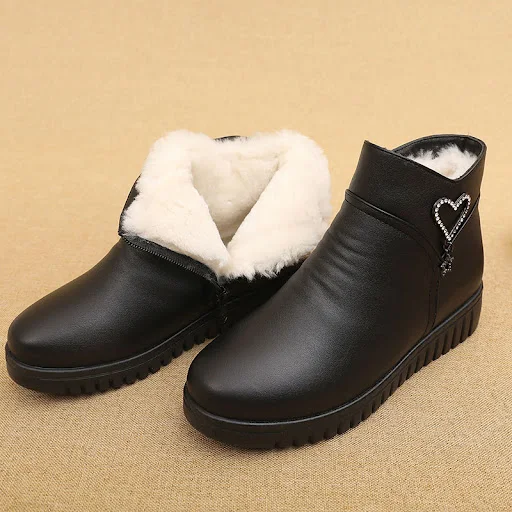 Title 12, Warm Middle-aged Non-slip Cotton Shoes For The ...