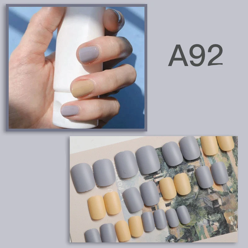 Wearable Manicure 24 Pieces Removable Reusable False Nails Easy Application Perfect for On the Go Instant Glamour and Ef — photo 29