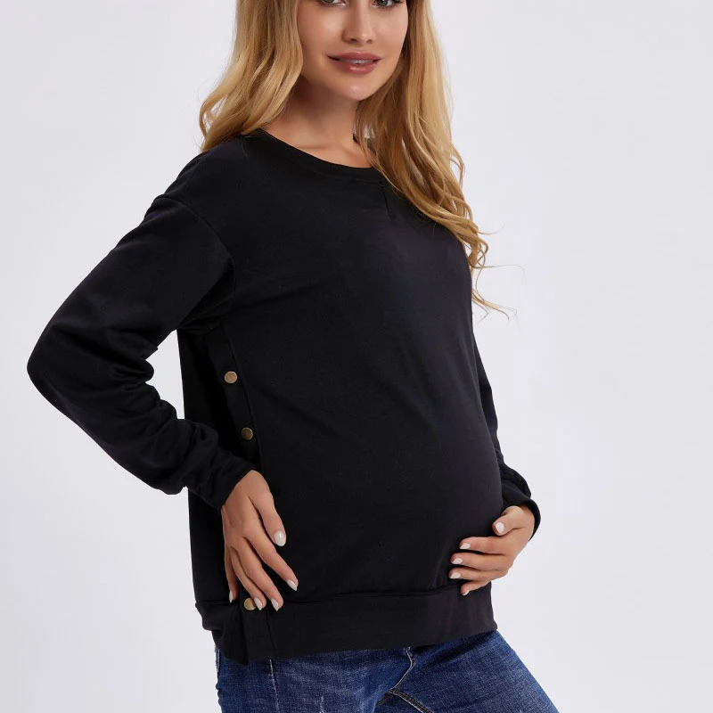 Title 7, Maglione allentato per abbigliamento premaman a...