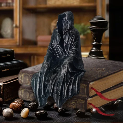 Title 5, Black Robe Gothic Desktop Decoration for a dark...