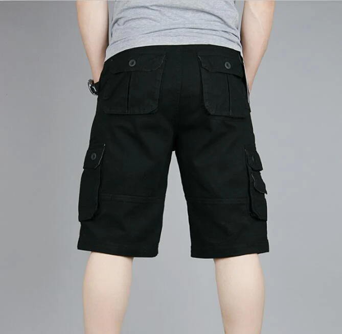 Men's Tooling Big Pocket Beach Casual Cotton Shorts – Comfortable, practical shorts with plenty of storage for summer we — photo 2