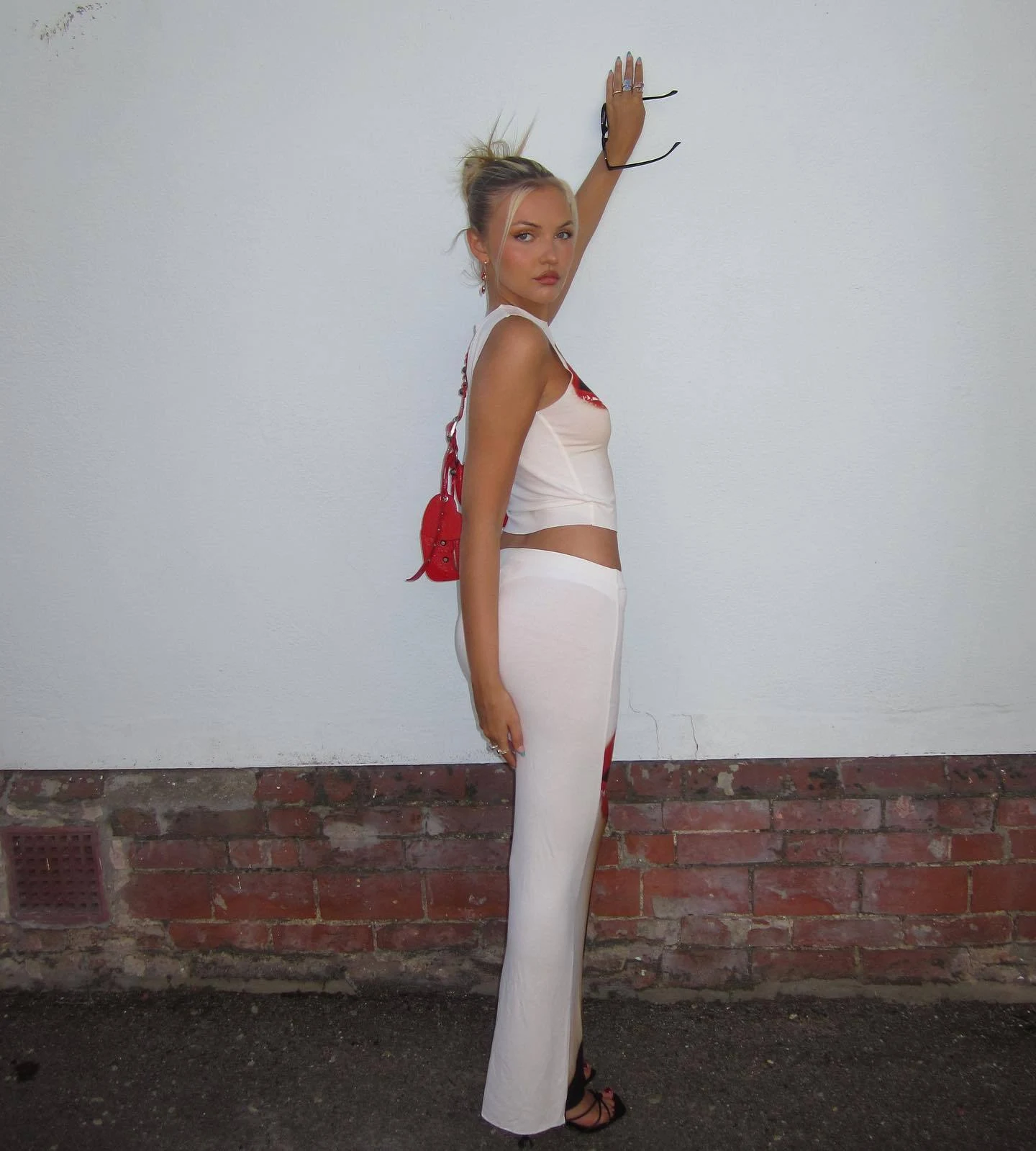 Title 10, Conjunto de saia longa e slim com estilo urbano...