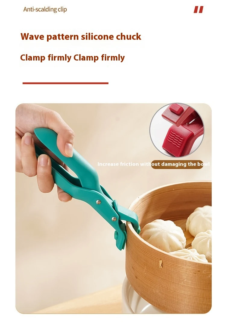 Title 6, Anti-Scalding Clip Plate Holder Multifunctional...