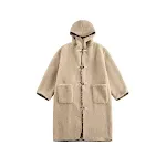 Winter Retro Long Hooded Berber Fleece Coat delivers exceptional warmth and comfort. This vintage-style coat is perfect — photo 2