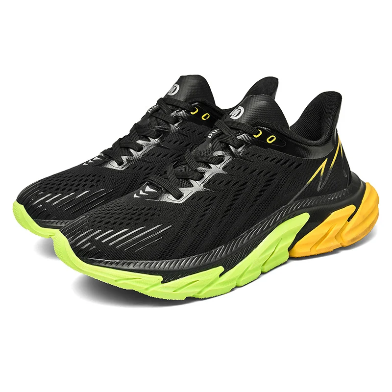 Scarpe sportive da uomo, sneakers con ammortizzazione ad aria, ultraleggere e traspiranti, adatte alla corsa e al tempo libero, disponibili in taglie grandi. — foto 6