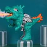 Cyan Chinese Dragon