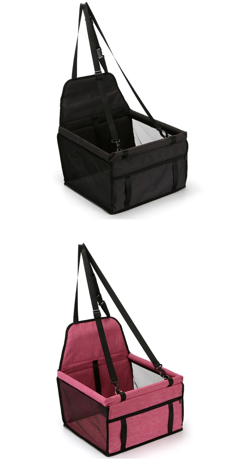 Title 5, Foldable Pet Safety Seat Car Bag, ensuring safe...