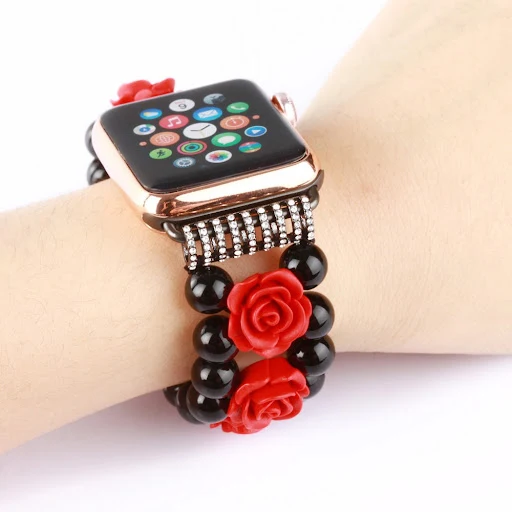 Title 1, Black Onyx Jewelry Smart Watch Band Stylish des...