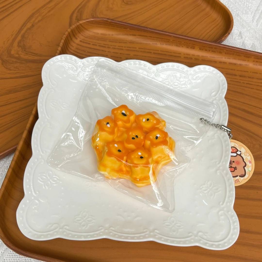 Silicone Comestível Manual Descompressão Retorno Lento DIY Simulação Brinquedo de Comida Alívio do estresse e diversão criativa. — foto 2