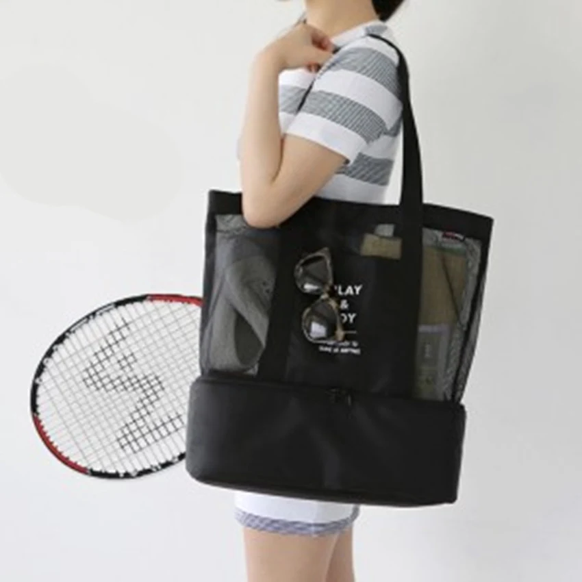 Insulated lunch bag with storage, keeps food fresh and organized, perfect for work, school, picnics and travel. — photo 3