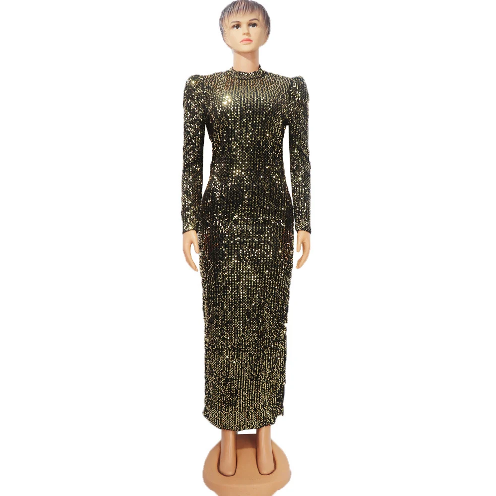 Title 6, Vestido para mujer europea y africana con tejid...