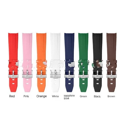 Title 7, Pulseira de relógio de borracha Silicone Black ...