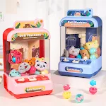 Boneca de clip para menina, máquina mini giratória de ovos, rede vermelha. Brinquedo doméstico, colecionável e surpresa, presente ideal. — foto 8