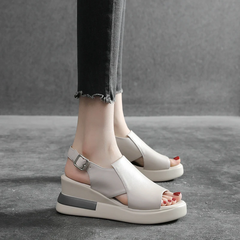Title 3, Summer new style fish mouth platform high heels...