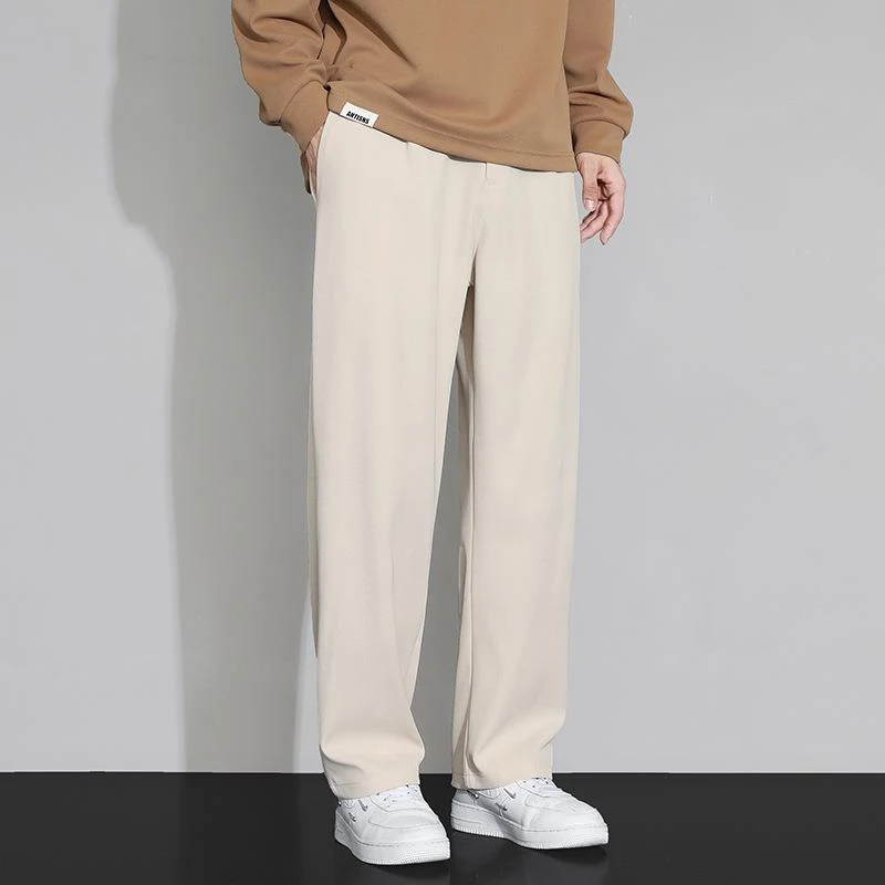Title 2, Casual Mens Straight Loose Pants Comfortable e...