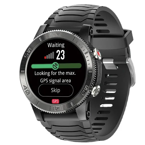 Title 4, GPS Smartwatch for health and exploration. Trac...