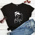 Camiseta Casual Feminina com Gola Redonda e Estampa Personalizada. Crie seu visual único e expresse sua individualidade com estilo. — foto 16