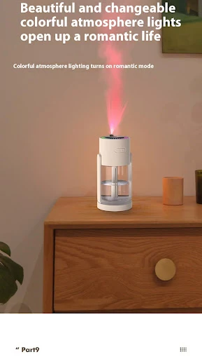 Title 13, Starry Sky Projection Humidifier USB Creative A...