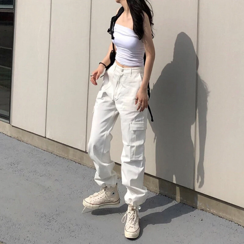 Lace-up leg pocket overalls, offering comfort and practicality. Durable workwear or stylish casual wear with functional — photo 4