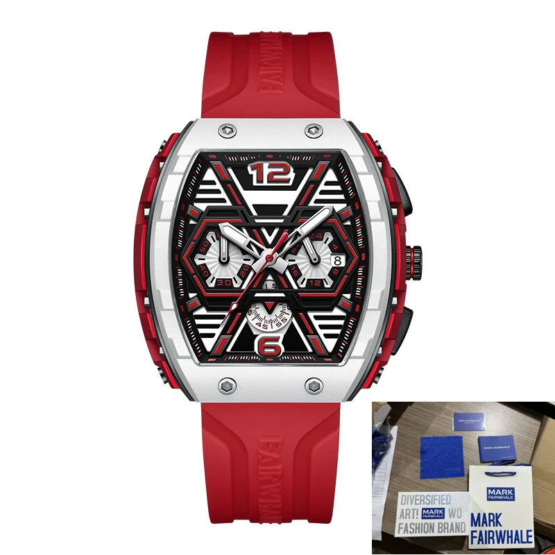 Reloj Multifunción para Hombre con Movimiento de Cuarzo Cronógrafo Diseño Elegante Resistente al Agua Perfecto para el Día a Día y Ocasiones Especiales. — foto 5