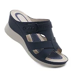 Bequeme und lässige Keil-Strand-Outdoor-Slipper Damenschuhe. Ideal für Sommer. Genieße Komfort und Stil mit diesen Schuhen. — foto 3
