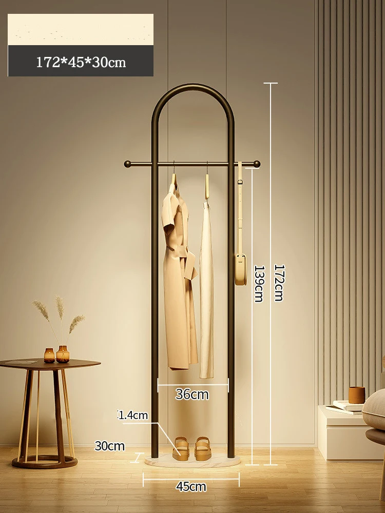 Premium floor-standing vertical hanger for elegant clothes. Provides easy organization and hanging of garments, perfect — photo 4