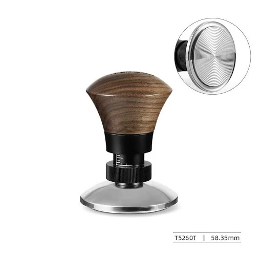 Title 2, Bomber Strength Tamper for coffee, for consiste...