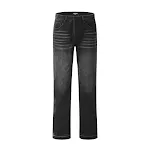 Vintage heren jeansbroek Authentieke denim broek voor mannen Comfortabele pasvorm voor dagelijks gebruik Klassieke stijl Perfect voor casual en chique outfits Duurzaam — foto 1