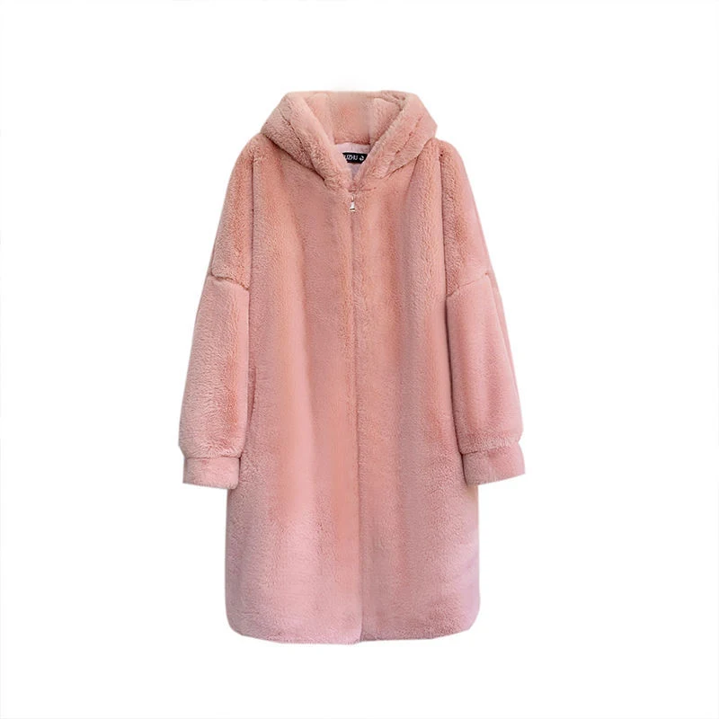 Title 1, Womens Winter Loose Large Size Imitation Mink ...