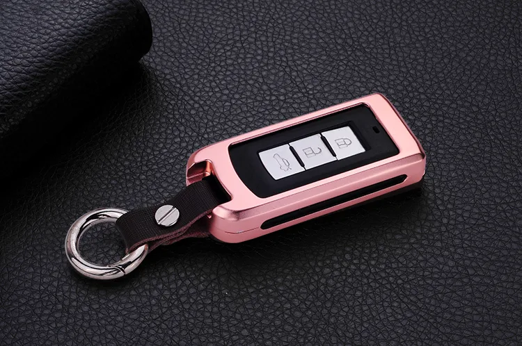 Key shell sleeve buckle aluminum alloy. Protect and secure your key in style with this durable and easy to use aluminum — photo 3
