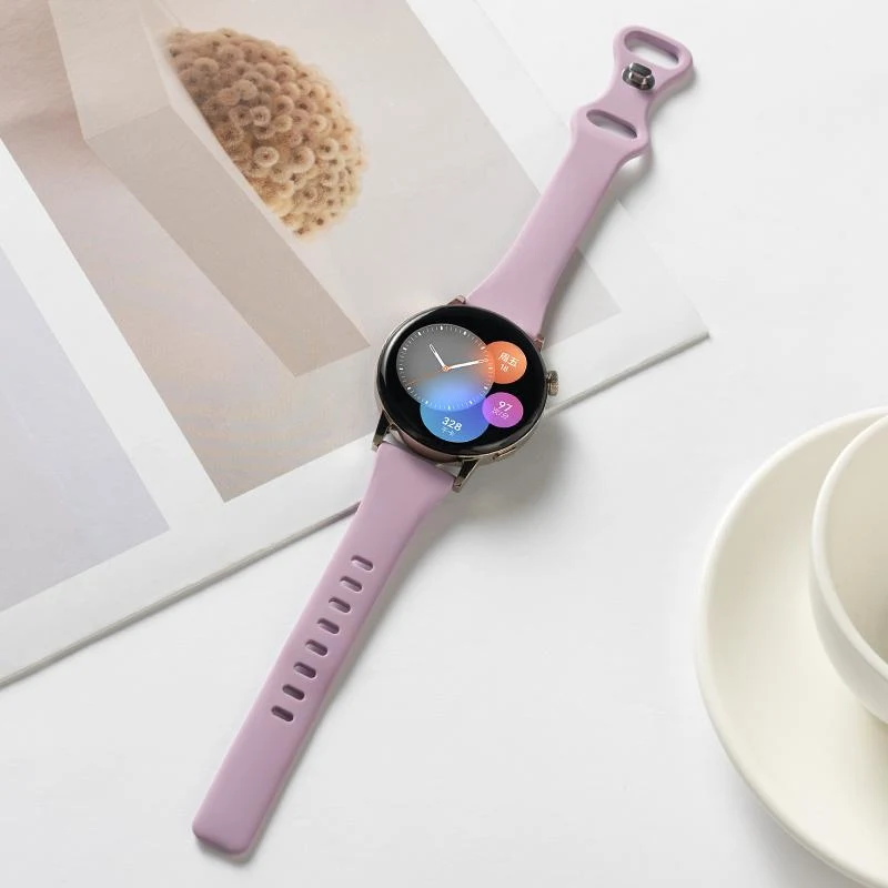 Small Waist Silicone Watch Strap for comfort and style. Flexible, waterproof, easy to clean and perfect fit for everyday — photo 3