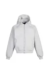 Moletom com capuz e zíper para homens e mulheres, conforto e estilo em um só produto. Ideal para uso diário, perfeito para diversas ocasiões. — foto 2