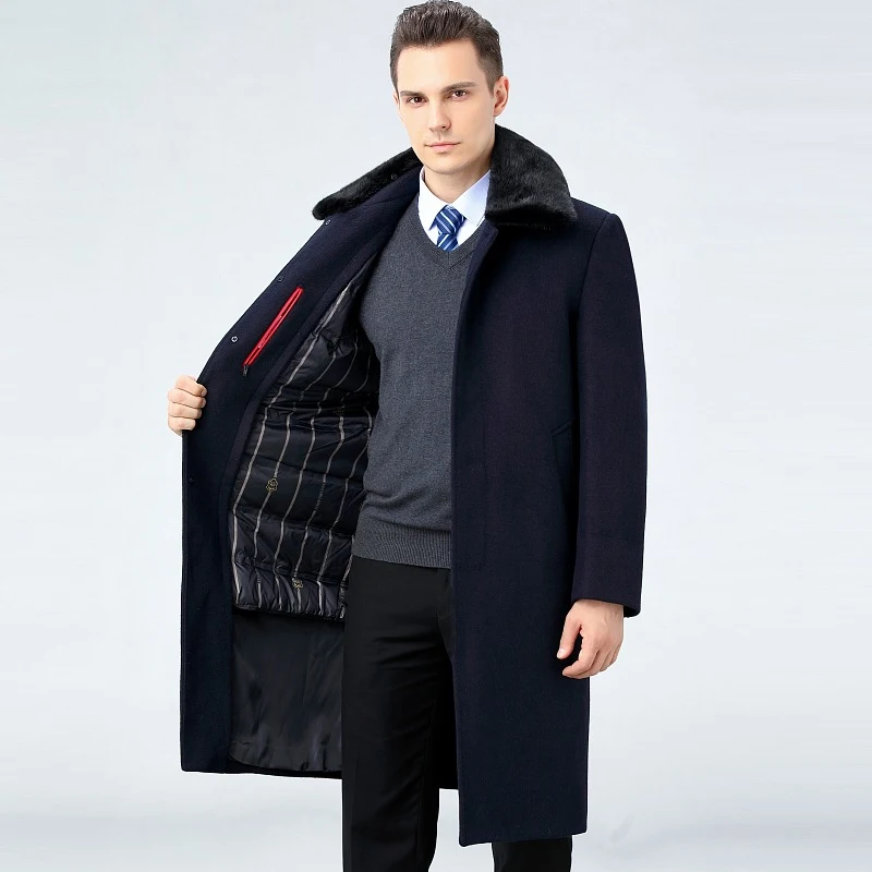 Title 4, Middle Aged Business Casual Warm Coat. Stay war...