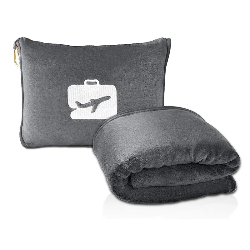 Multifunctional 2-in-1 Travel Plane Storage Blanket. Enjoy comfort and organization on your flights with this convenient — photo 7